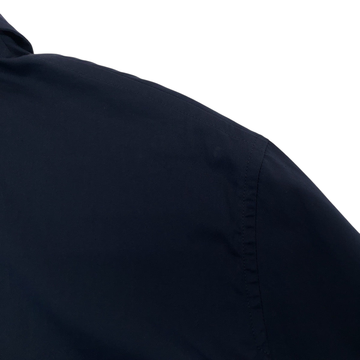 17805
HERMES エルメス セリエボタン サイズ36 ネイビー シルバー金具 コットン 3E0616DX 長袖シャツ ジップアップシャツ ジャケット メンズ SA66