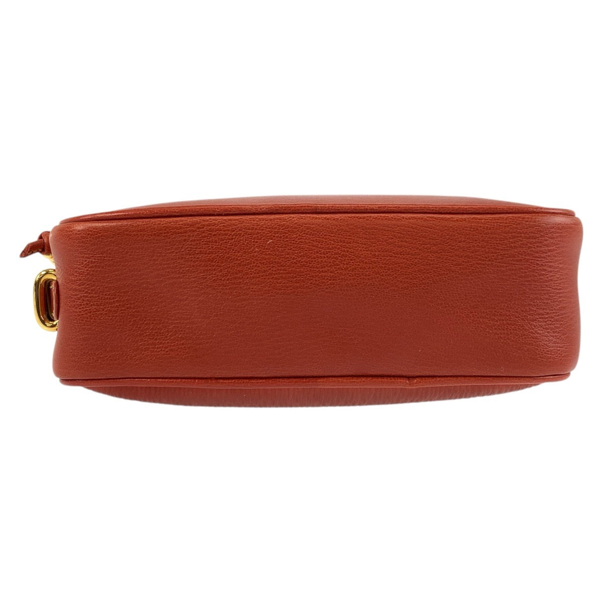 17810
LOEWE ロエベ ヴィンテージ ベラスケス オレンジ ゴールド金具 レザー ショルダーバッグ ポシェット レディース ABP54