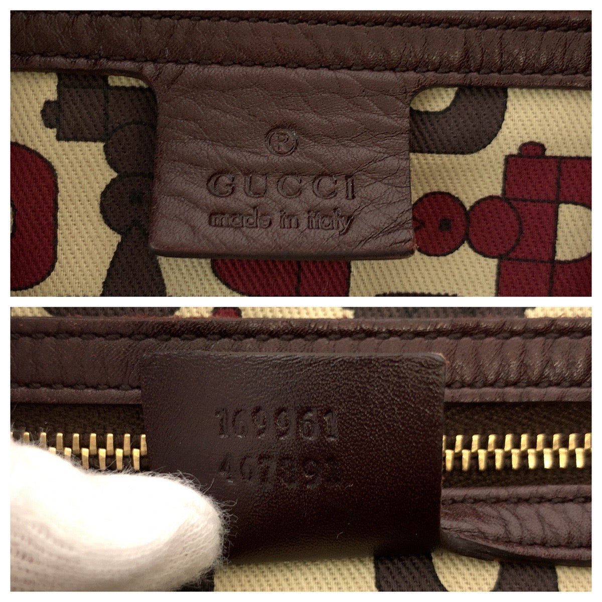 17813
GUCCI グッチ グッチシマ バンブー ブラウン ゴールド金具 レザー 169961 ショルダーバッグ 2way  レディース A78