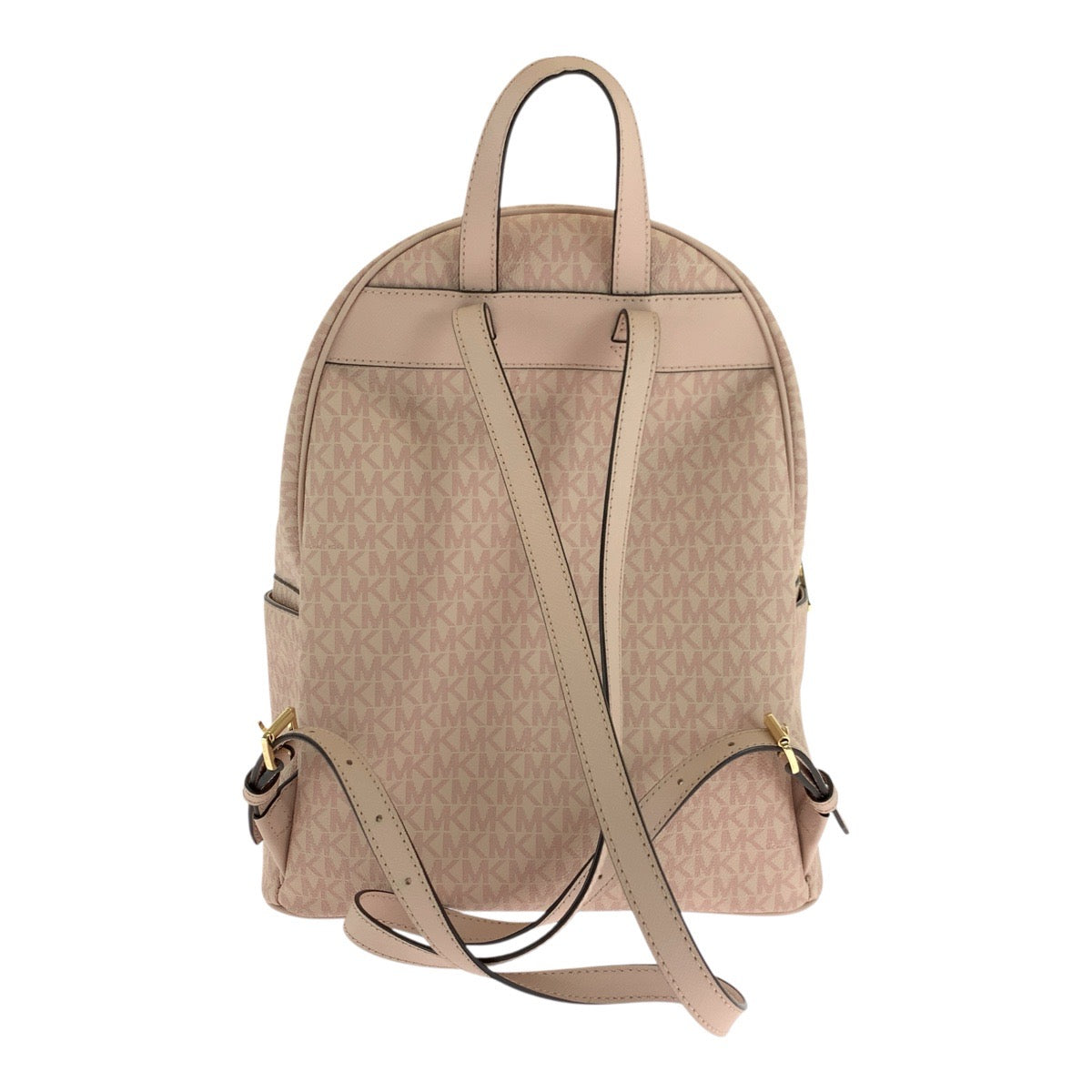 17819
Michael Kors マイケルコース ピンク ゴールド金具 PVC リュック バックパック  レディース A19
