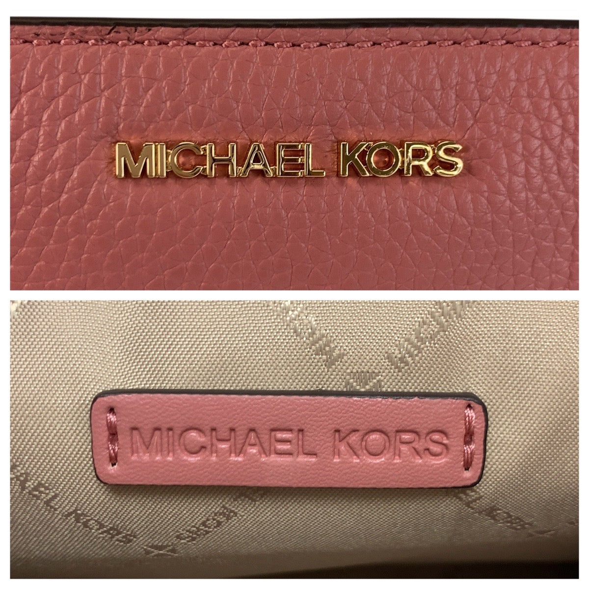 17830
Michael Kors マイケルコース ピンク ゴールド金具 レザー ショルダーバッグ ポシェット  レディース N23
