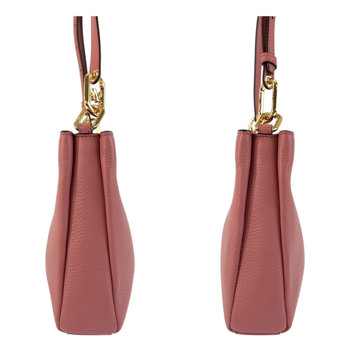 17830
Michael Kors マイケルコース ピンク ゴールド金具 レザー ショルダーバッグ ポシェット  レディース N23