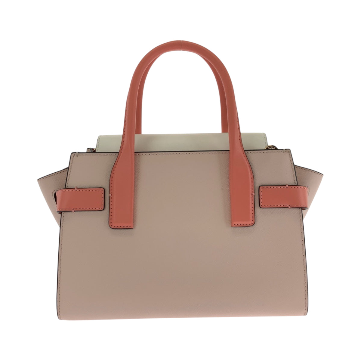 17838
Michael Kors マイケルコース ロゴ ピンク ホワイト ゴールド金具 レザー 35S2GNMS8T ショルダーバッグ ハンドバッグ 2way レディース N25