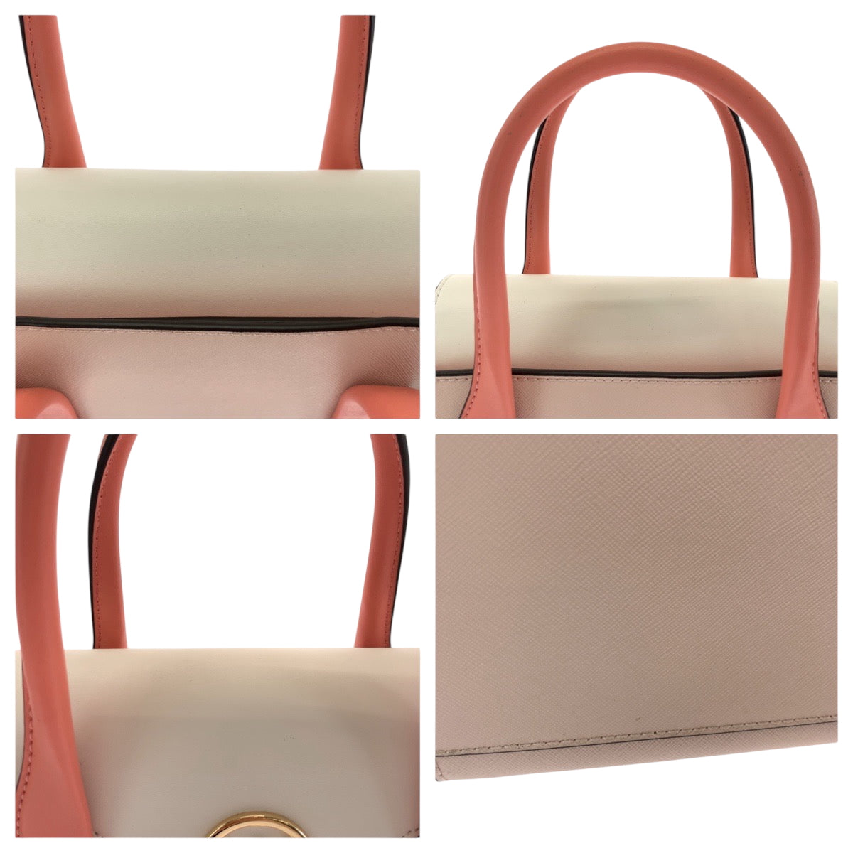 17838
Michael Kors マイケルコース ロゴ ピンク ホワイト ゴールド金具 レザー 35S2GNMS8T ショルダーバッグ ハンドバッグ 2way レディース N25