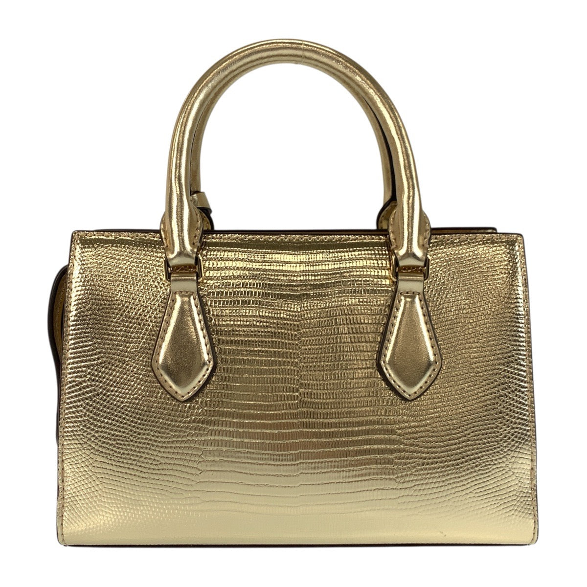 17839
Michael Kors マイケルコース SHEILA ペールゴールド PVC ハンドバッグ ショルダーバッグ 2way  レディース N23