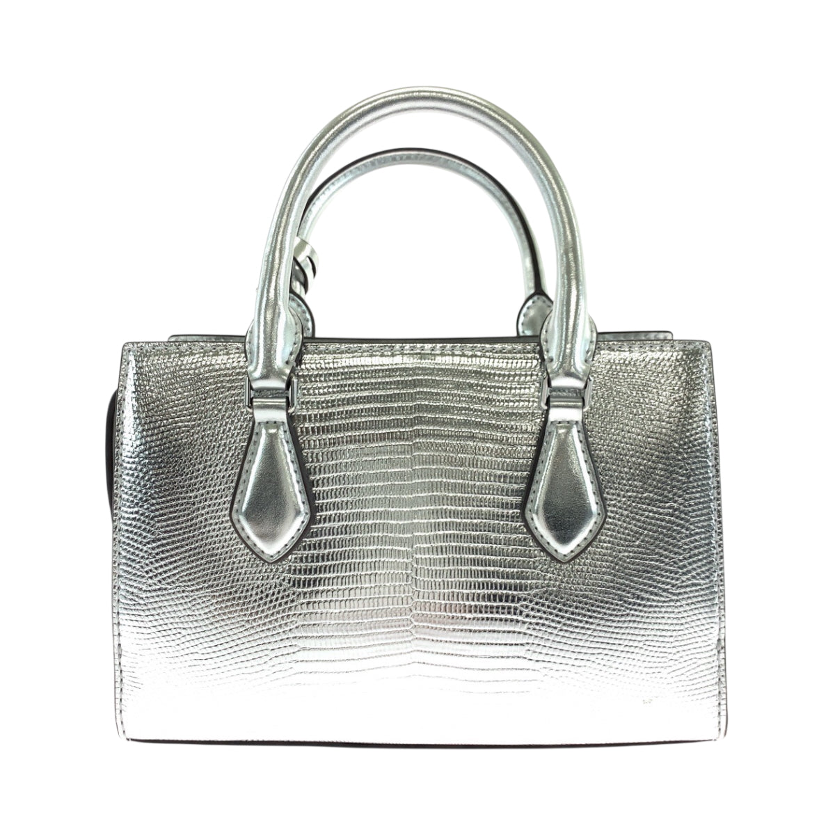 17840
Michael Kors マイケルコース SHEILA ロゴ シルバー シルバー金具 レザー ショルダーバッグ ハンドバッグ 2way レディース N25