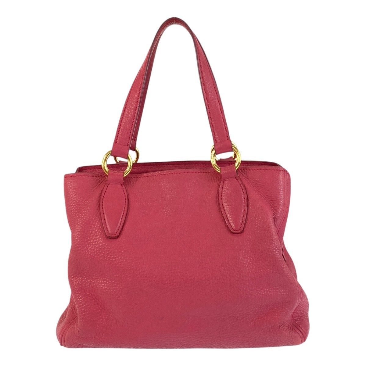 17848
Miu Miu ミュウ ミュウ ヴィッテロ カリブ ピンク ゴールド金具 レザー ハンドバッグ トートバッグ ショルダーバッグ 2way  レディース ABP48