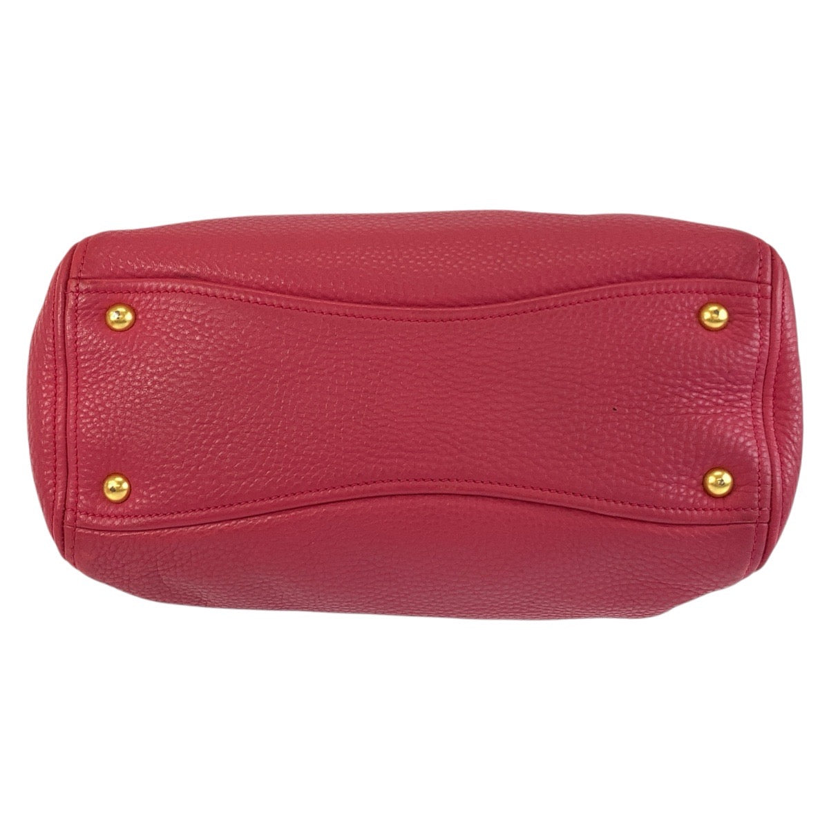 17848
Miu Miu ミュウ ミュウ ヴィッテロ カリブ ピンク ゴールド金具 レザー ハンドバッグ トートバッグ ショルダーバッグ 2way  レディース ABP48