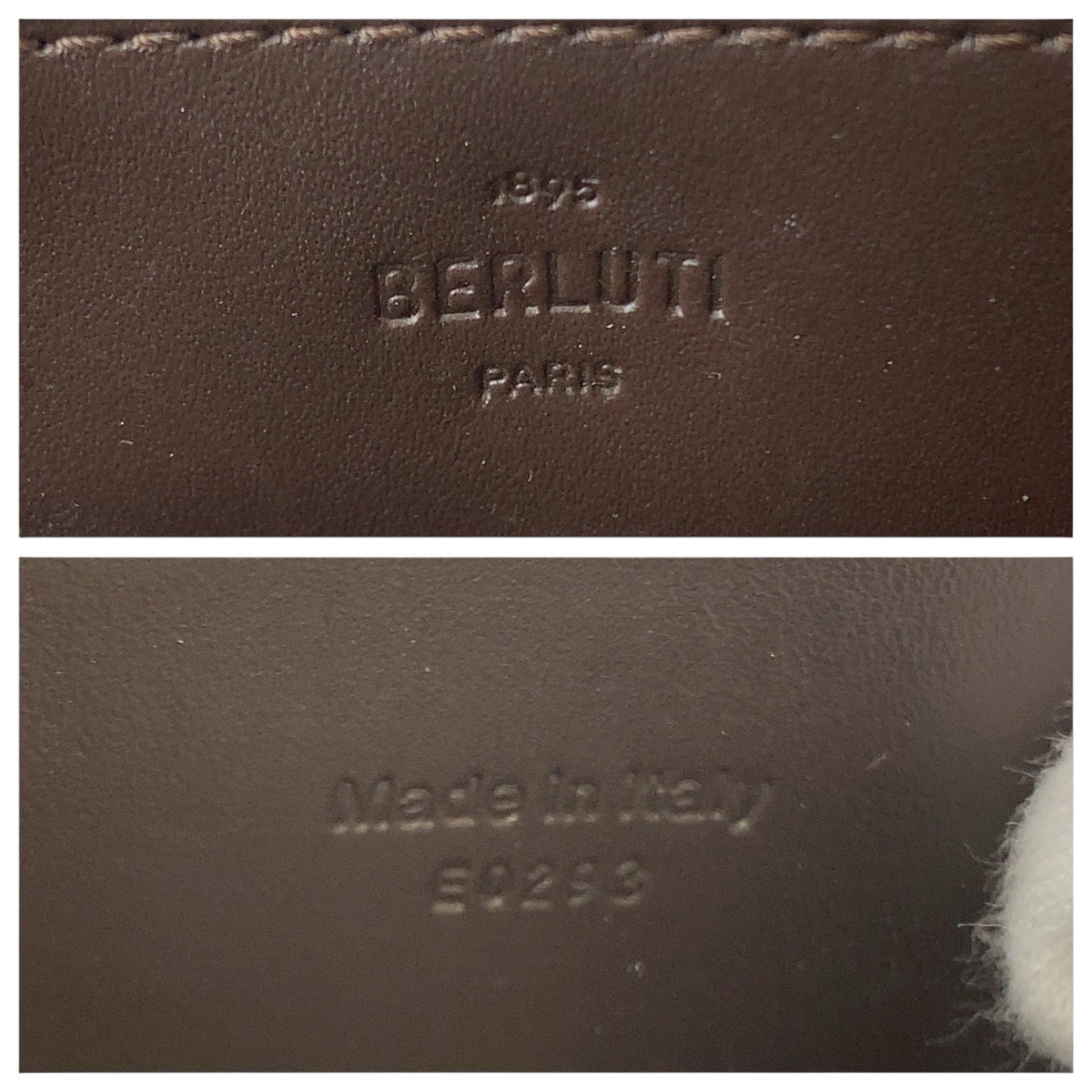 17849
Berluti ベルルッティ カリグラフィ スクリット イタウバ ワイド ブラウン シルバー金具 レザー 長財布 セカンドバッグ  メンズ ABP180