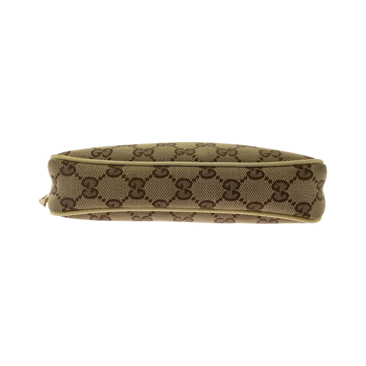 17850
GUCCI グッチ ベージュ アイボリー ゴールド金具 GGキャンバス 154432 ハンドバッグ アクセサリーポーチ  レディース ABP48