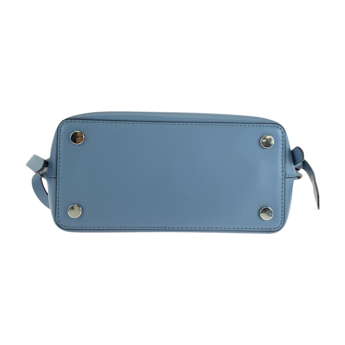 17851
Michael Kors マイケルコース ハミルトンレガシー ベルテッドサッチェル スモール ブルー シルバー金具 レザー ハンドバッグ ショルダーバッグ 2way レディース SA18