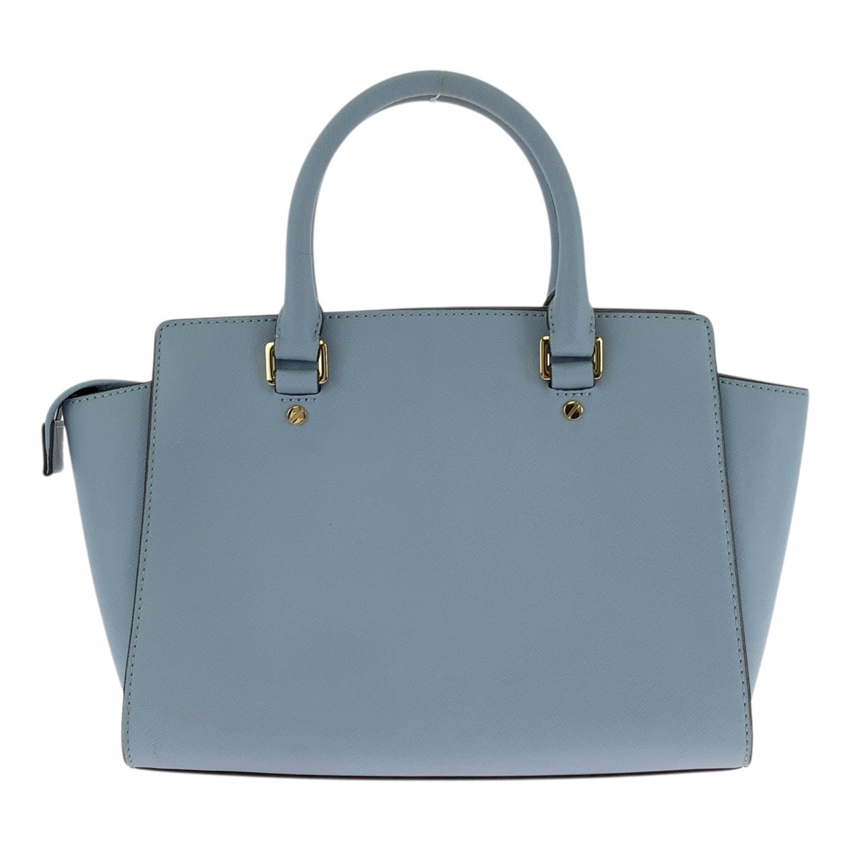 17854
Michael Kors Blue Gold Hardware Leather Handbag Shoulder Bag 2-way Women's ABP16