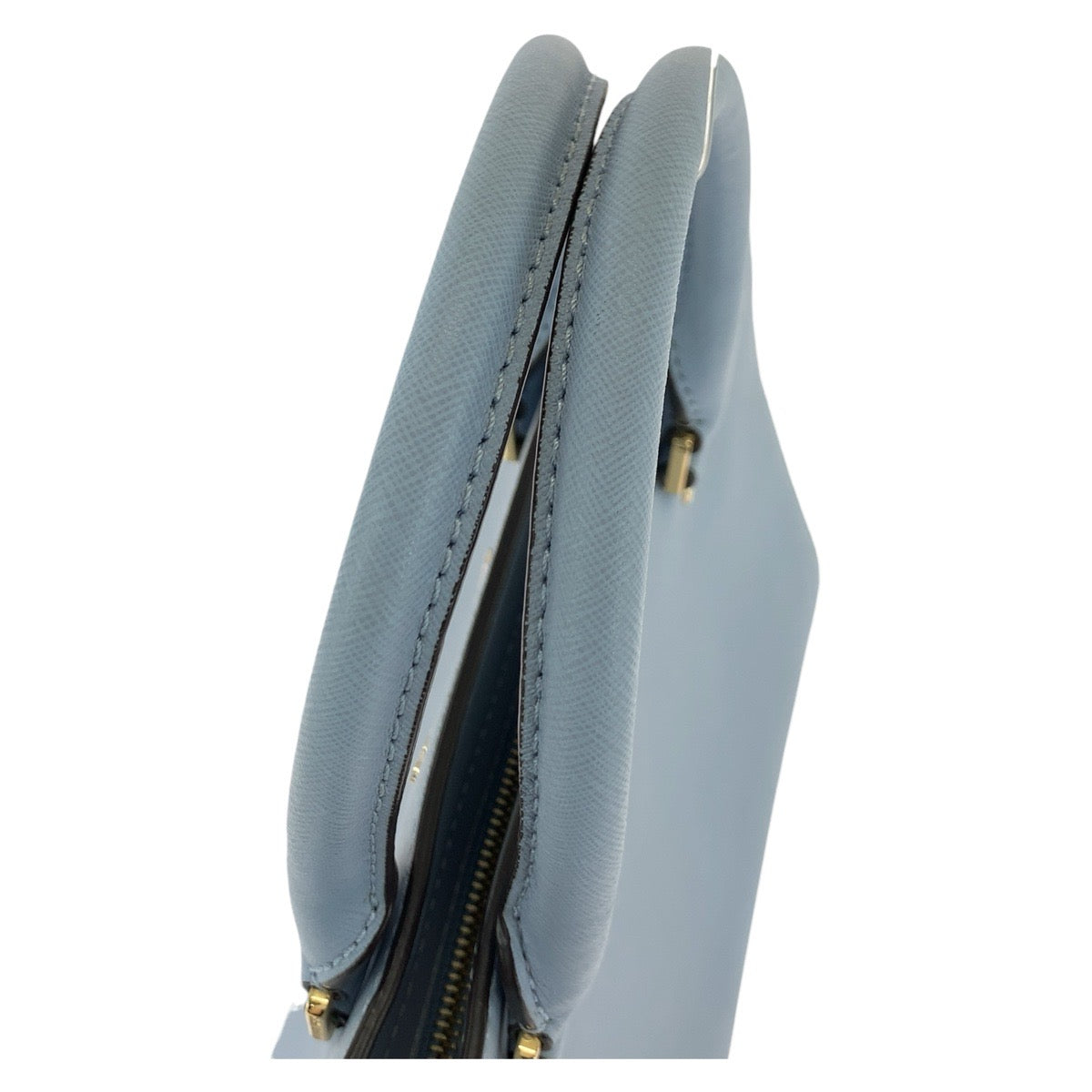 17854
Michael Kors Blue Gold Hardware Leather Handbag Shoulder Bag 2-way Women's ABP16