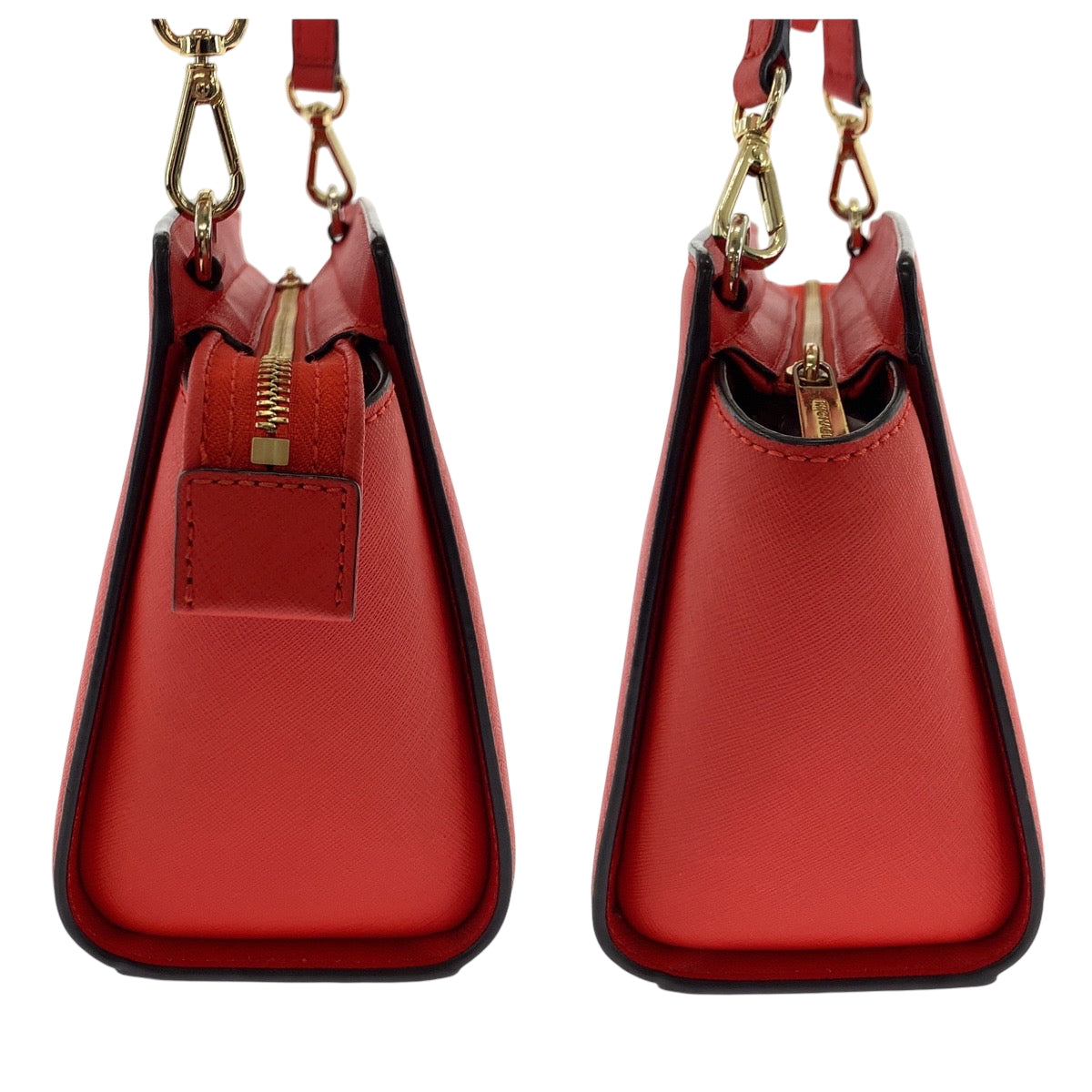 17855
Michael Kors マイケルコース ロゴ レッド ゴールド金具 PVC 30T3GLMM2L ショルダーバッグ 斜め掛け レディース SA16