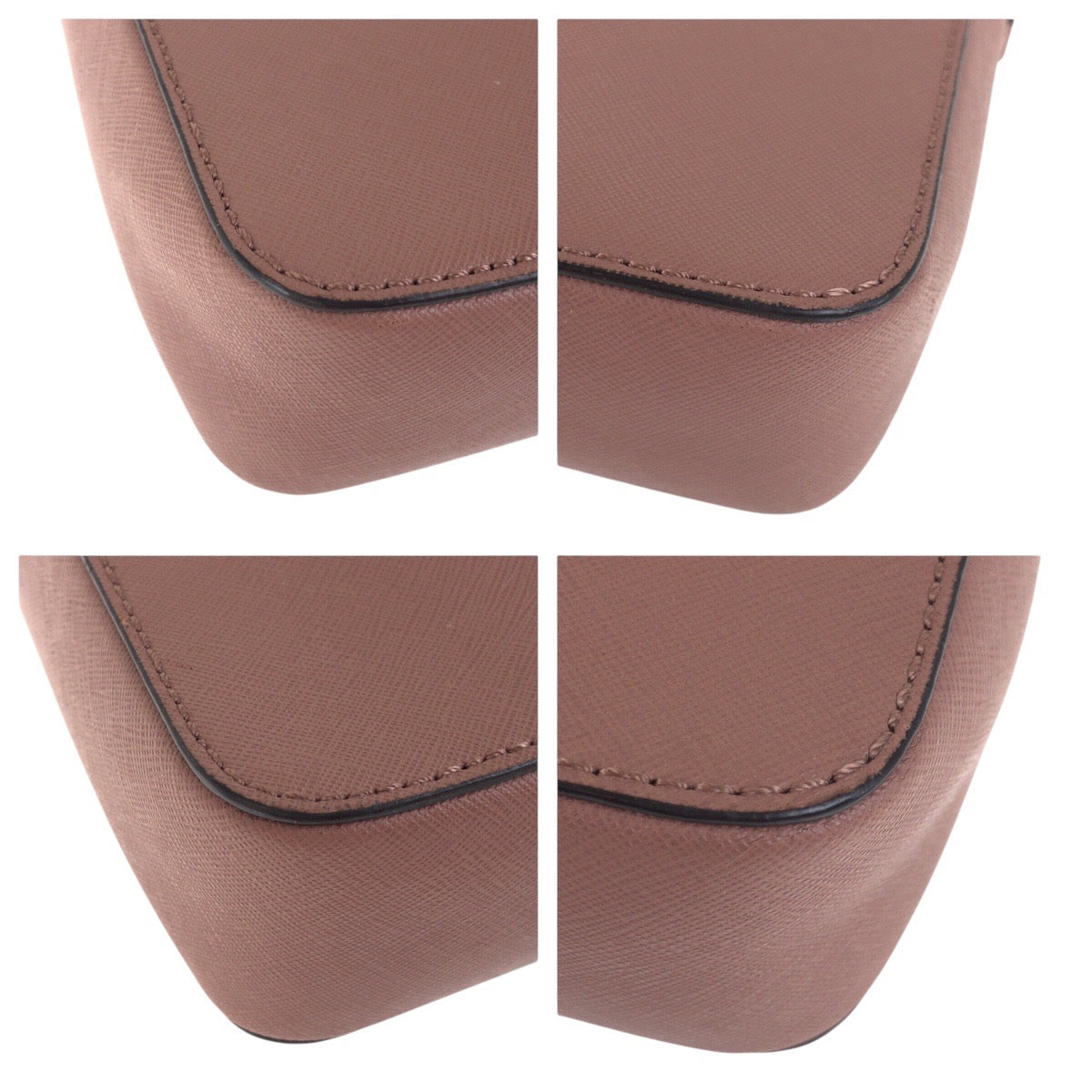 17865
Michael Kors マイケルコース ピンクブラウン ゴールド金具 PVC 斜め掛け ショルダーバッグ  レディース ABP18