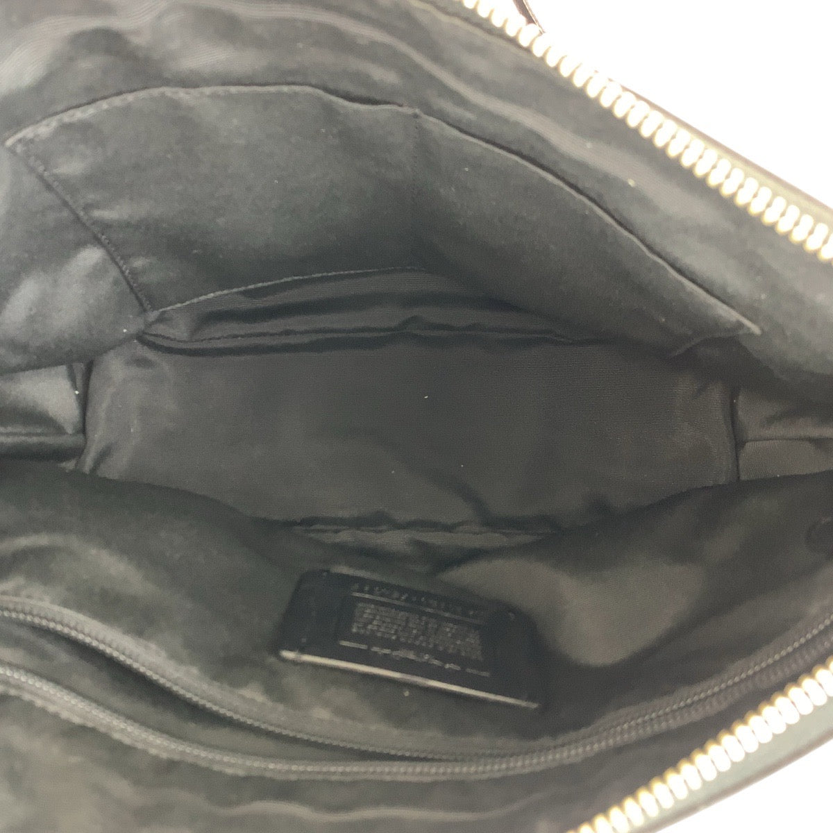 17871
COACH コーチ ブラック 黒 シルバー金具 レザー 54796 ショルダーバッグ ポシェット  メンズ ABP14