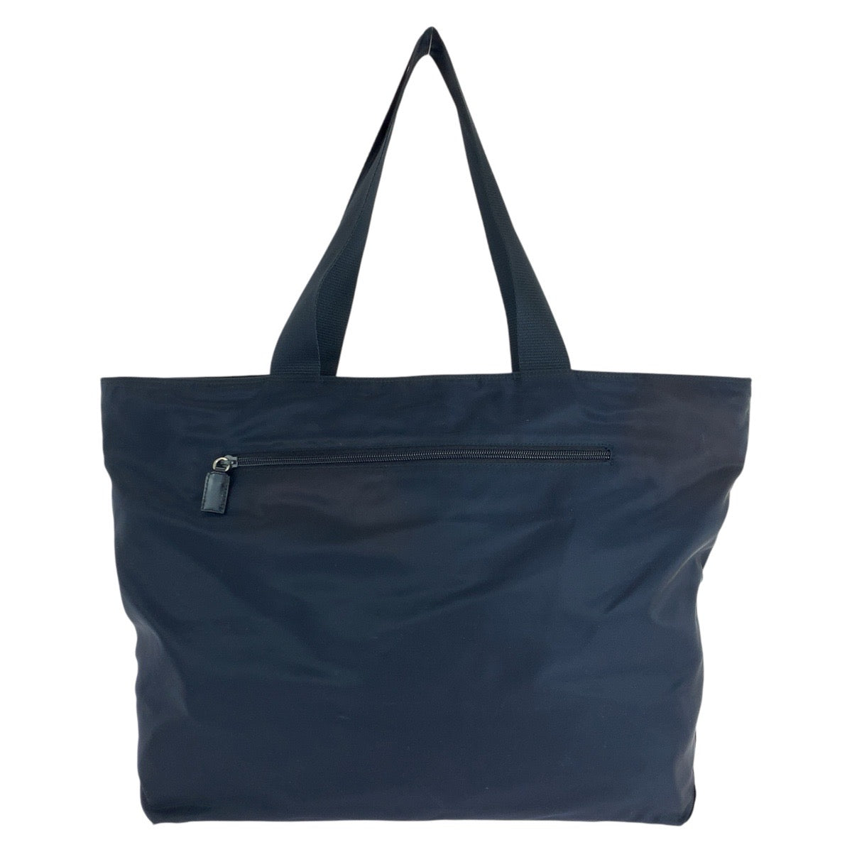17880
PRADA プラダ テスート 三角ロゴプレート ネイビー シルバー金具 ナイロン トートバッグ ショルダーバッグ  レディース ABP35