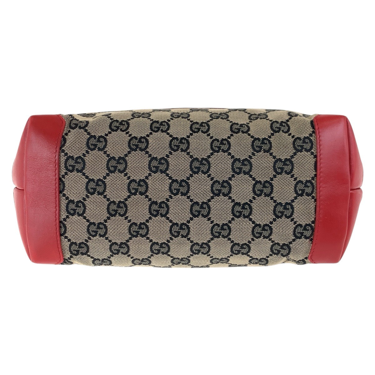 17891
GUCCI グッチ レッド シルバー金具 GGキャンバス / レザー 019 0402 トートバッグ ショルダーバッグ  レディース ABP40