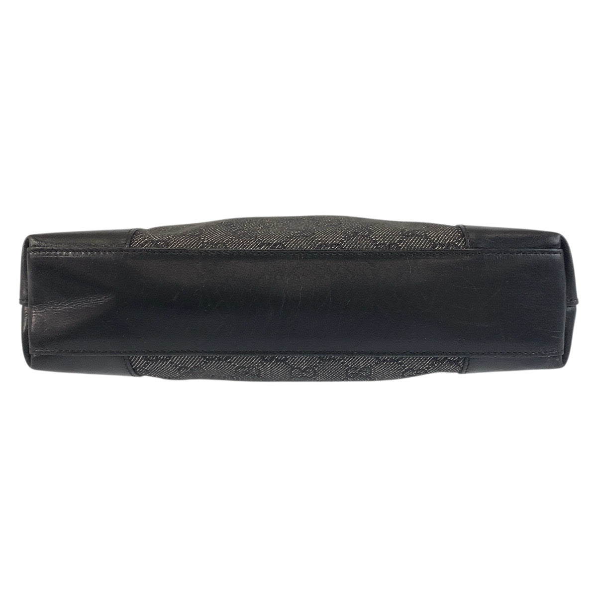 17895
GUCCI グッチ ブラック 黒 シルバー金具 GGキャンバス / レザー 143745 ショルダーバッグ レディース ABP35