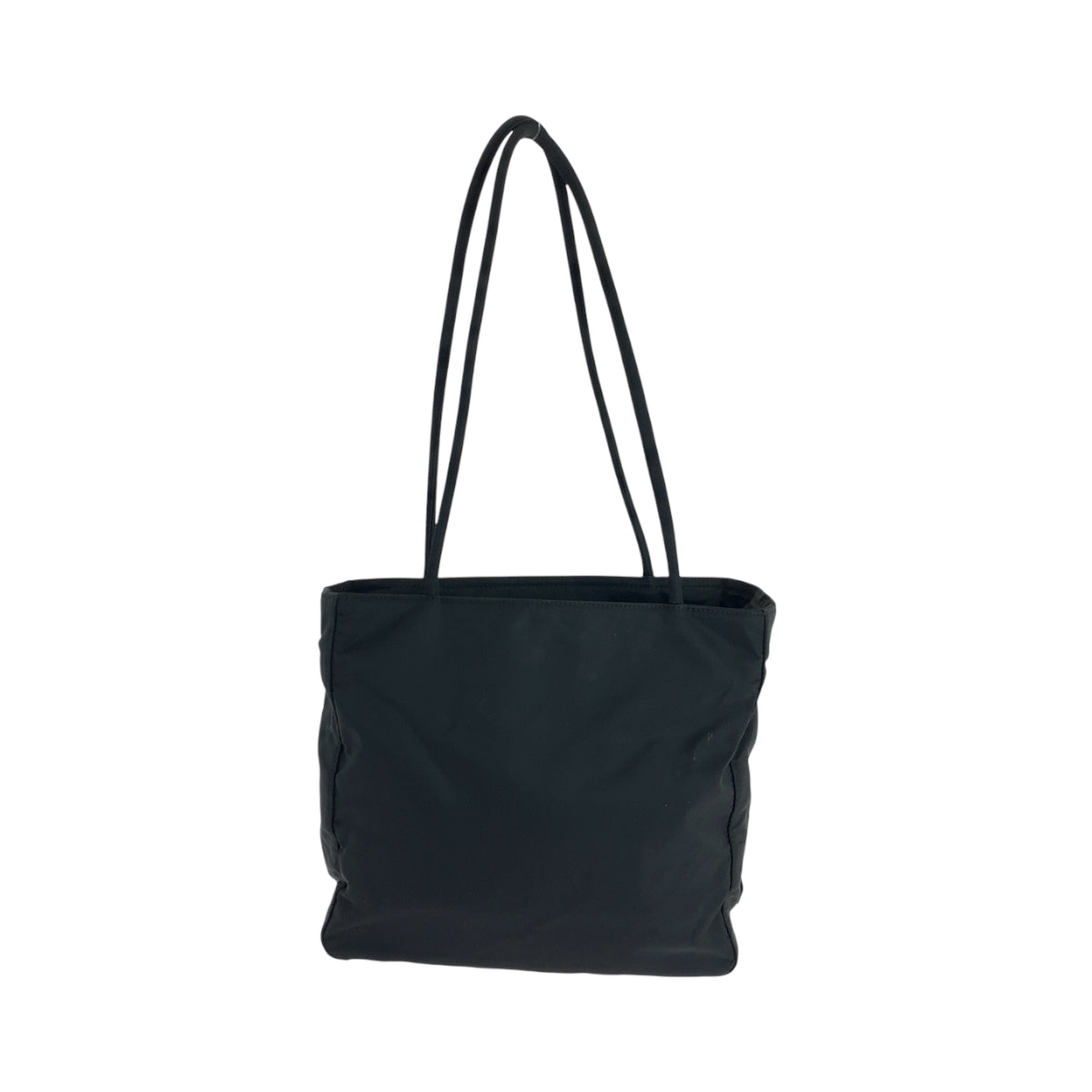 17899
PRADA プラダ テスート 三角ロゴプレート ブラック 黒 シルバー金具 ナイロン トートバッグ ショルダーバッグ  レディース AB33