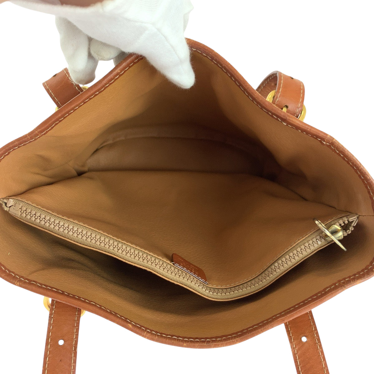 17901
CELINE セリーヌ マカダム ブラウン ゴールド金具 PVC トートバッグ ショルダーバッグ  レディース AB27