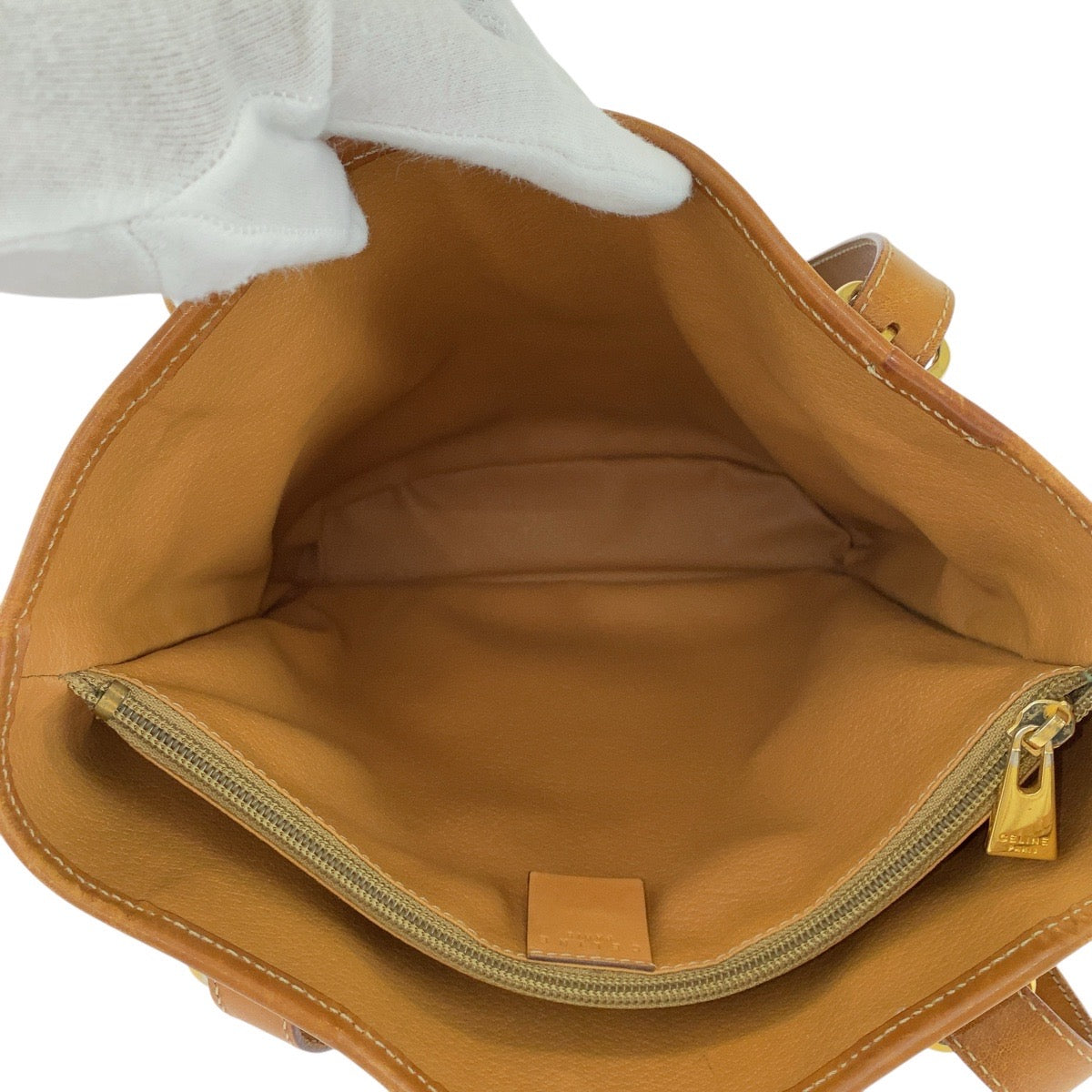 17906
CELINE セリーヌ マカダム ブラウン ゴールド金具 PVC / レザー MC97/2 トートバッグ ショルダーバッグ  レディース