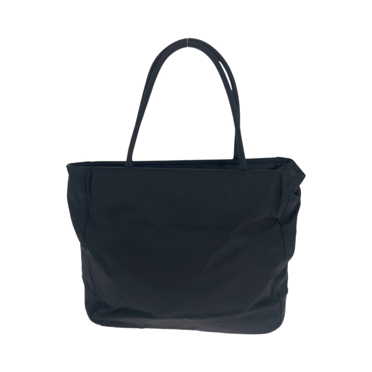 17908
PRADA プラダ テスート 三角ロゴプレート ブラック 黒 シルバー金具 ナイロン B8489 トートバッグ ハンドバッグ  レディース ABP30