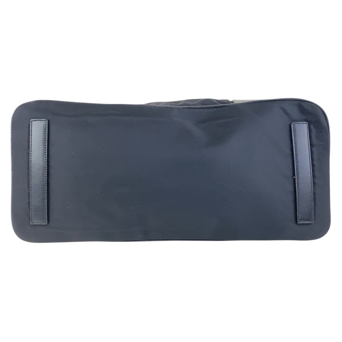 17918
PRADA プラダ テスート 三角ロゴプレート ブラック 黒 ゴールド金具 ナイロン / レザー ショルダーバッグ トートバッグ  レディース ABP42