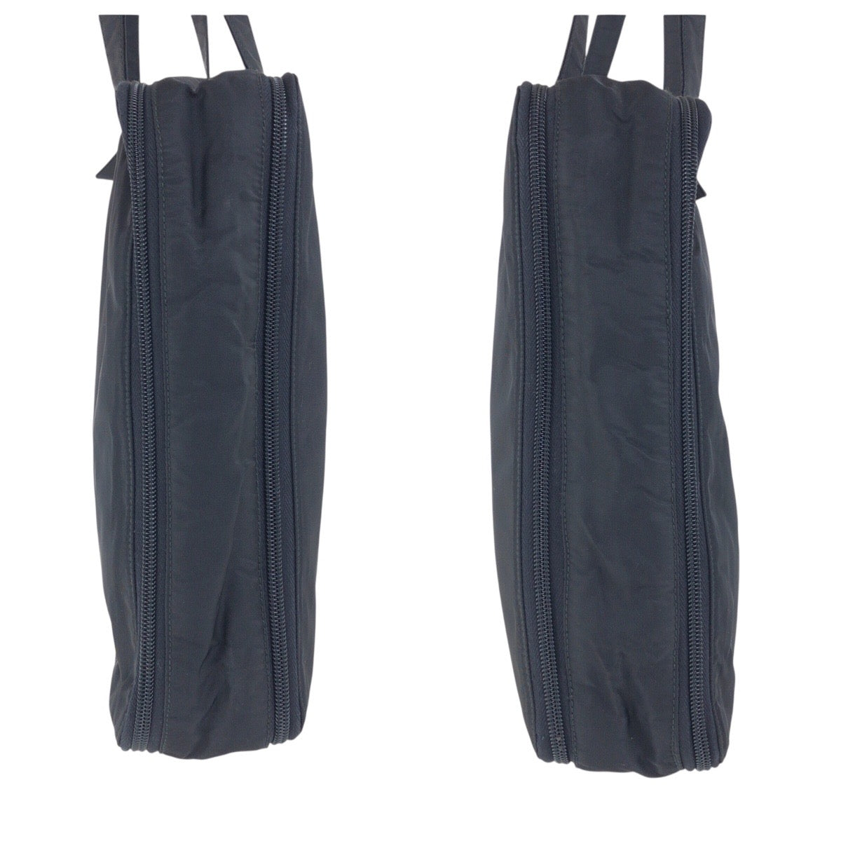 17919
PRADA プラダ テスート 三角ロゴプレート ブラック 黒 シルバー金具 ナイロン ビジネスバッグ ブリーフケース 男女兼用  メンズ ABP41