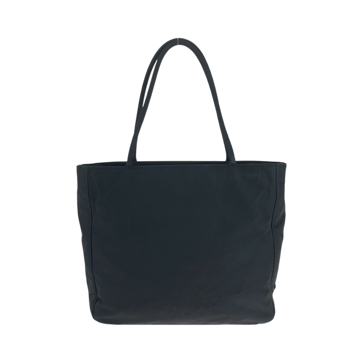 17920
PRADA プラダ テスート 三角ロゴプレート ブラック 黒 シルバー金具 ナイロン ハンドバッグ ショルダーバッグ  レディース ABP40