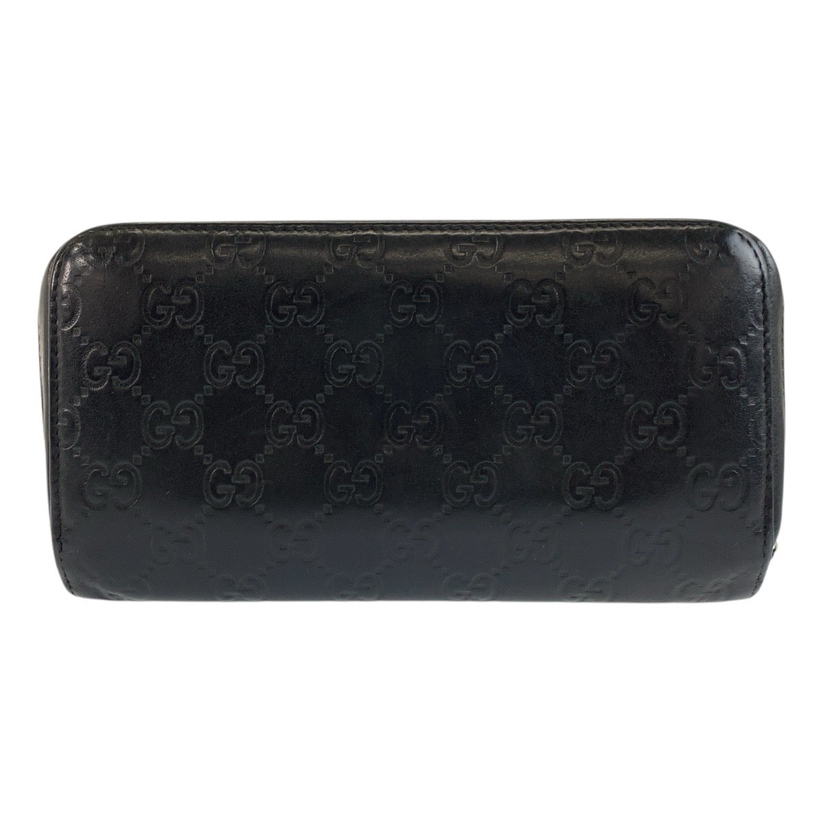 17926
GUCCI グッチ グッチシマ ブラック 黒 ゴールド金具 レザー 245915 長財布 ロングウォレット  メンズ