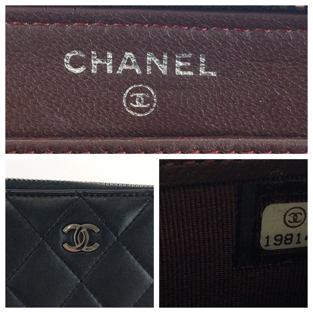 17929
CHANEL シャネル マトラッセ ココマーク ブラック 黒 シルバー金具 ラムスキン 長財布 ラウンドファスナー レディース ABP70