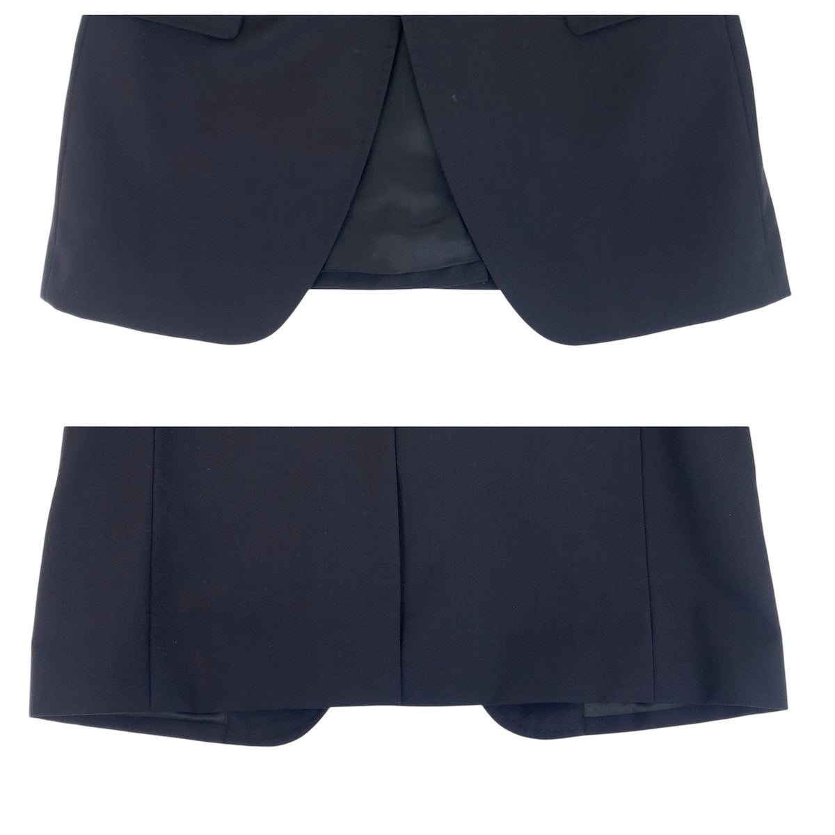 17939
DOLCE&GABBANA ドルチェアンドガッバーナ サイズ48 ブラック 黒 ウール / アセテート / キュプラ テーラードジャケット スーツ  メンズ AB