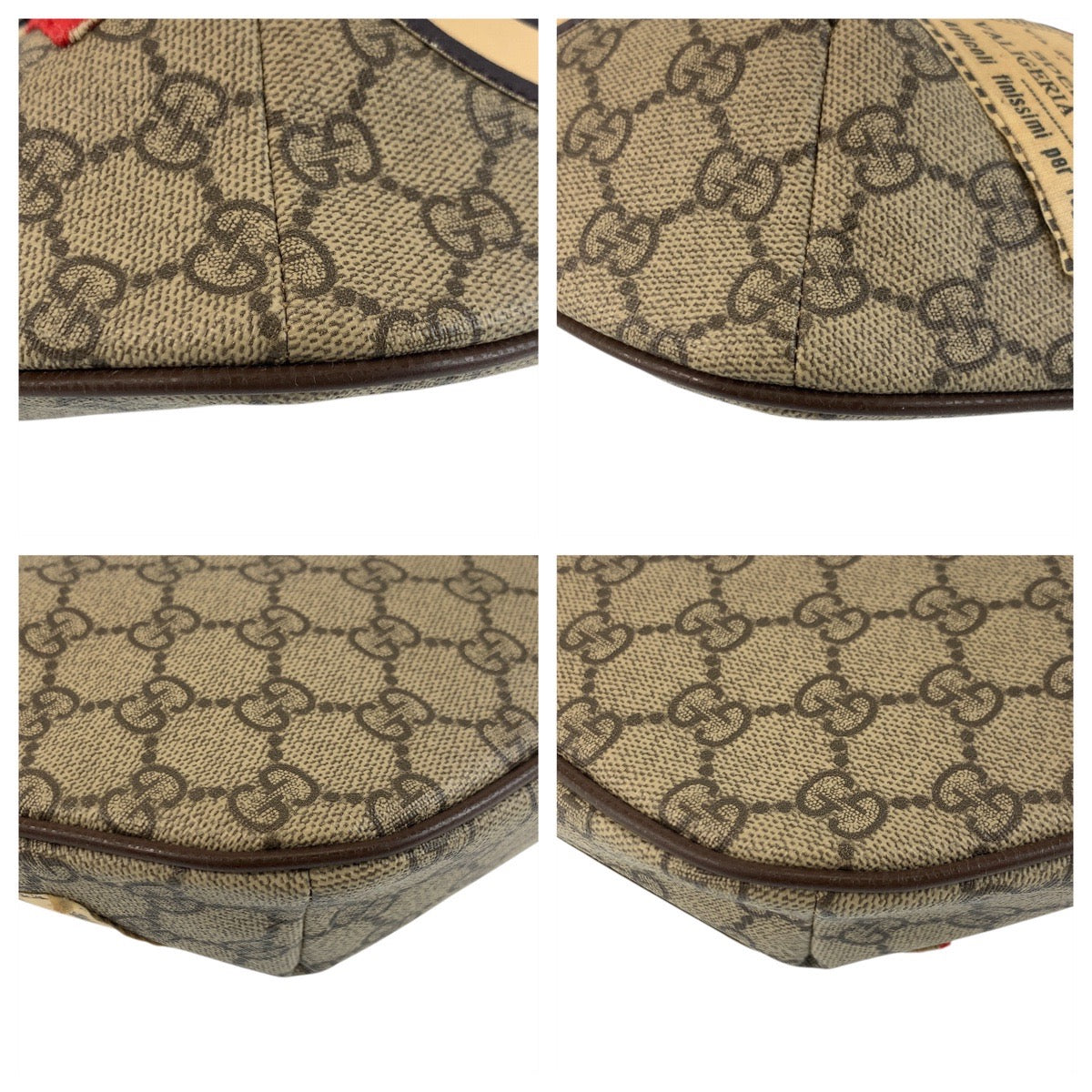 18046
GUCCI グッチ クーリエ シェリーライン ベージュ ブラウン ゴールド金具 GGスプリームキャンバス 529711 ボディバッグ ウエストバッグ  メンズ A78