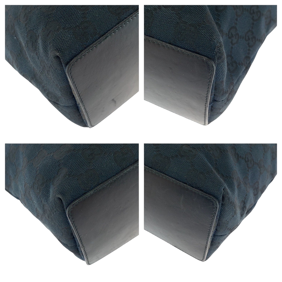 18049
GUCCI グッチ ブラック 黒 ゴールド金具 GGキャンバス 002 1099 トートバッグ ハンドバッグ  レディース ABP38