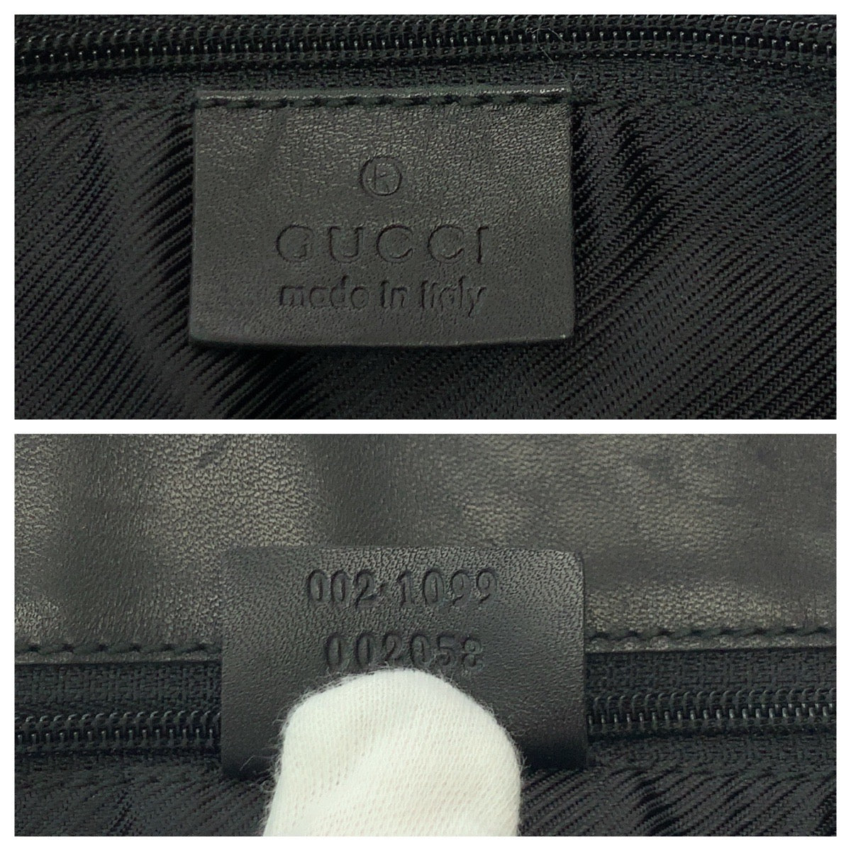 18049
GUCCI グッチ ブラック 黒 ゴールド金具 GGキャンバス 002 1099 トートバッグ ハンドバッグ  レディース ABP38