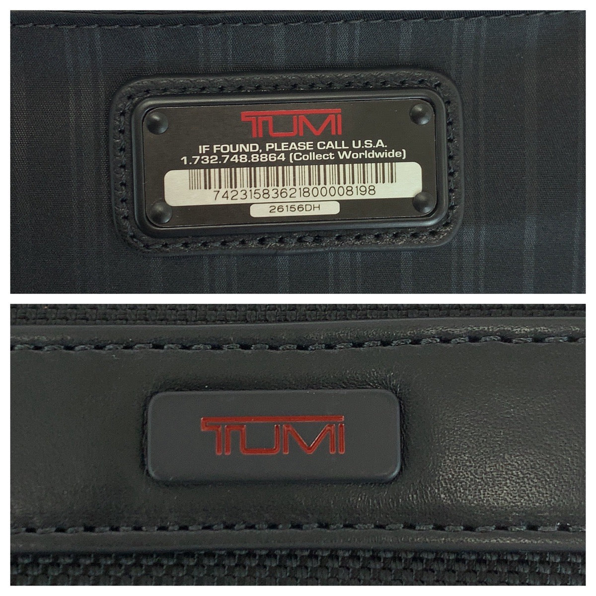 18053
TUMI トゥミ 男女兼用 ブラック 黒 ブラック金具 ナイロン 26156DH ビジネスバッグ PCケース  メンズ A17