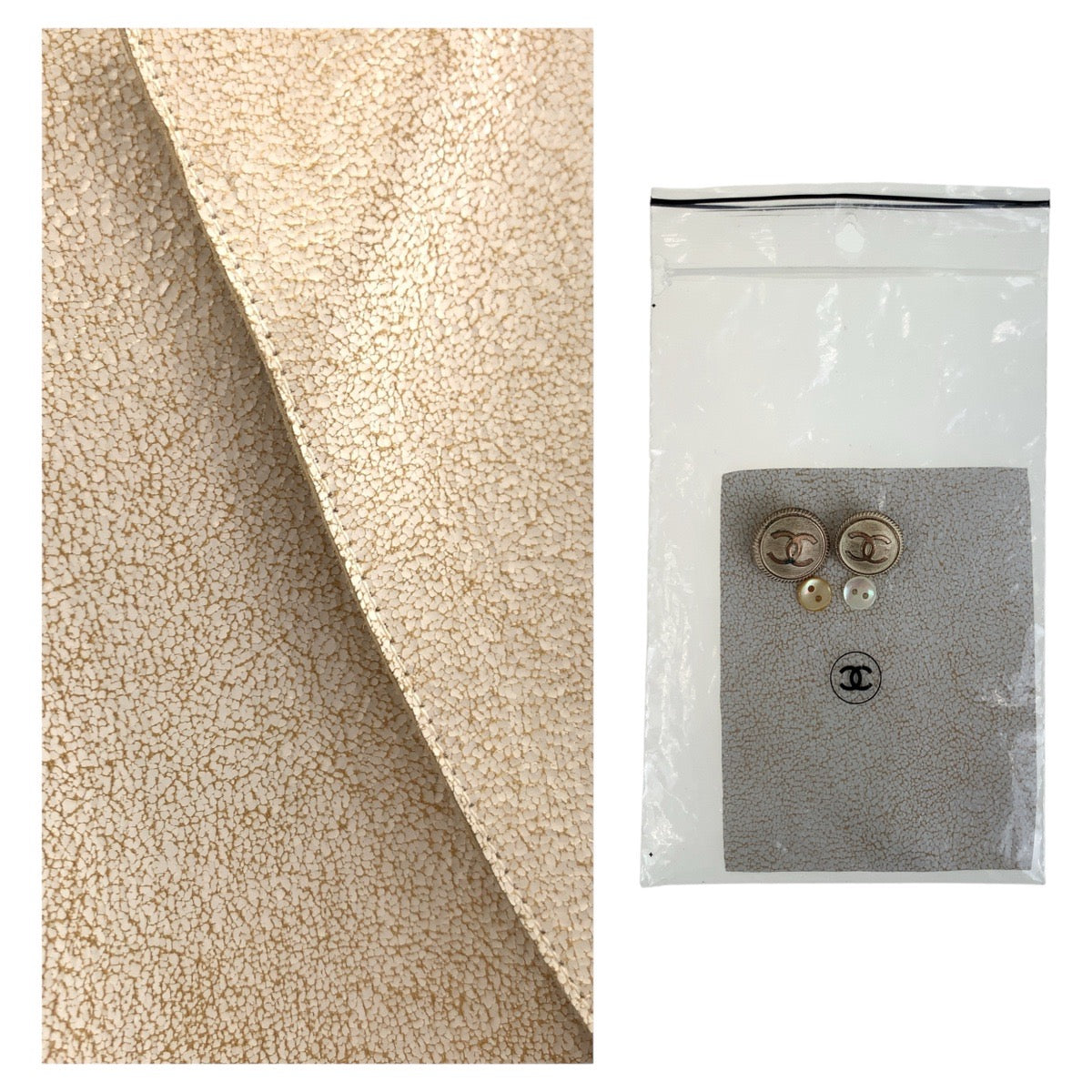 18054
CHANEL シャネル ココマーク 03P アイボリー ラムスキン レザージャケット テーラードジャケット レディース ABP98