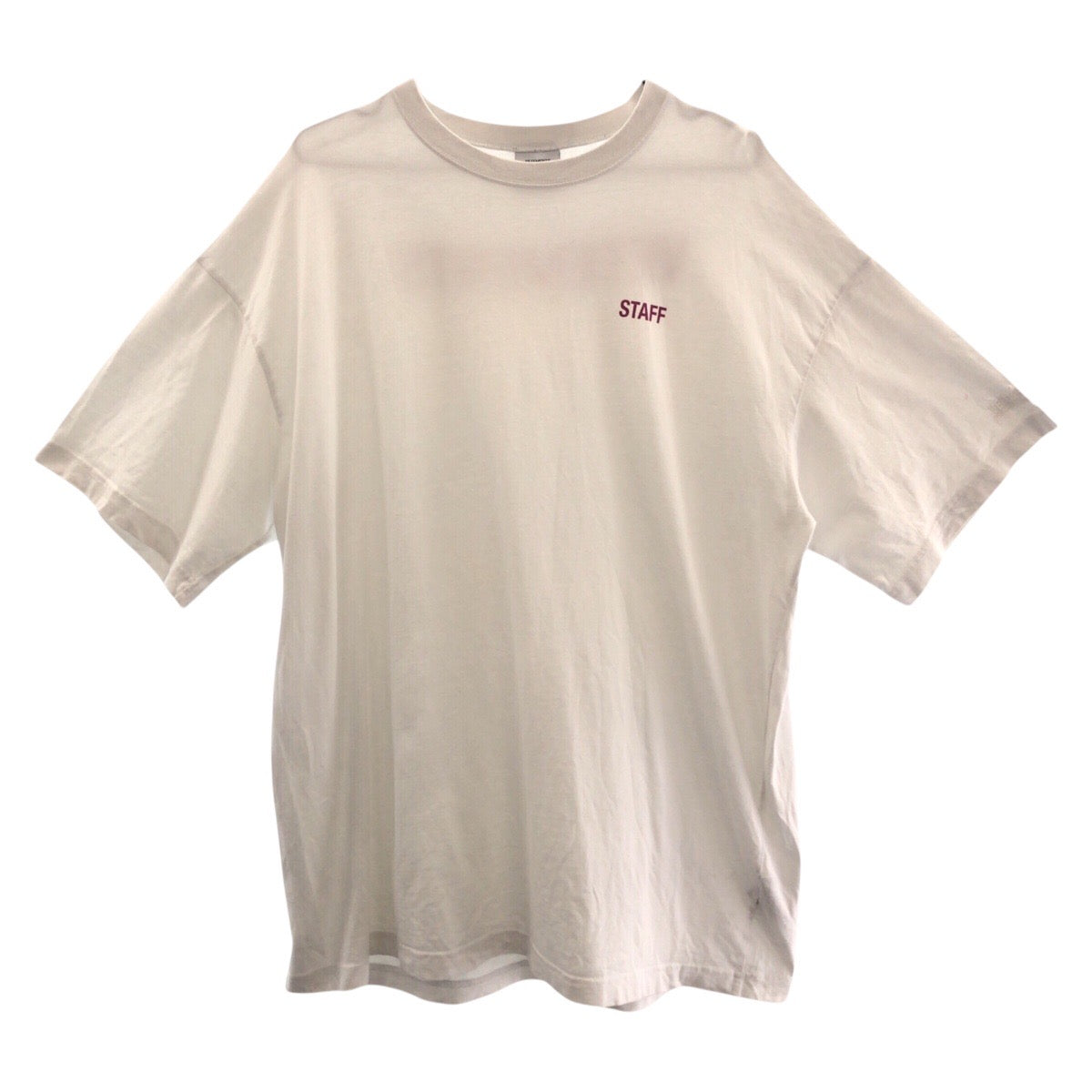 18060
VETEMENTS ヴェトモン コットン 半袖Ｔシャツ  メンズ AB13