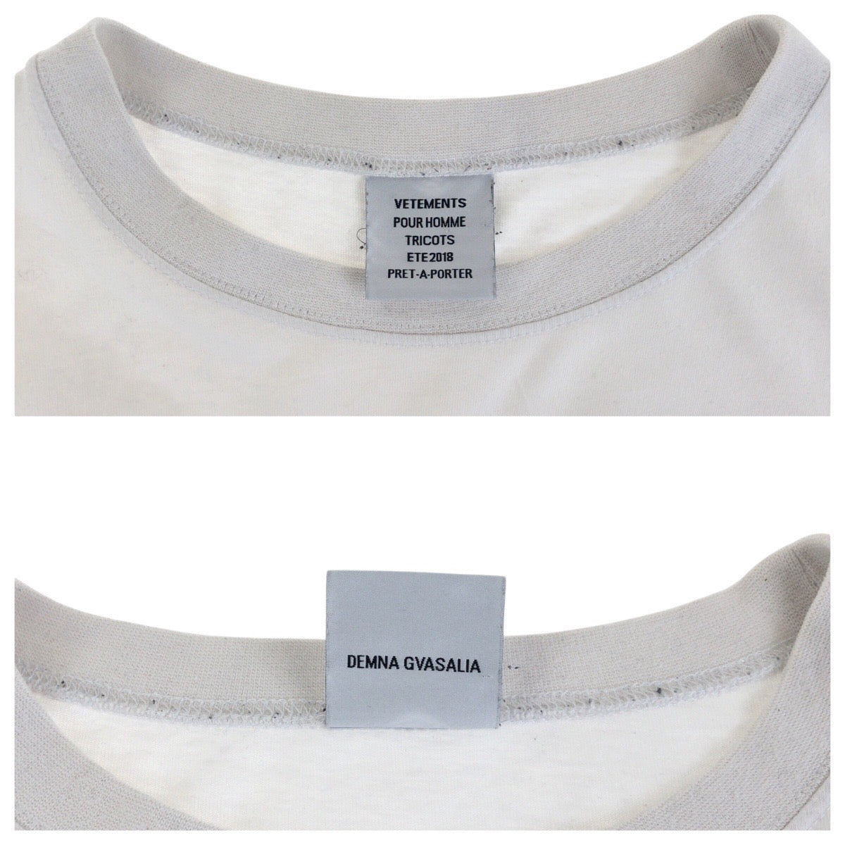 18060
VETEMENTS ヴェトモン コットン 半袖Ｔシャツ  メンズ AB13