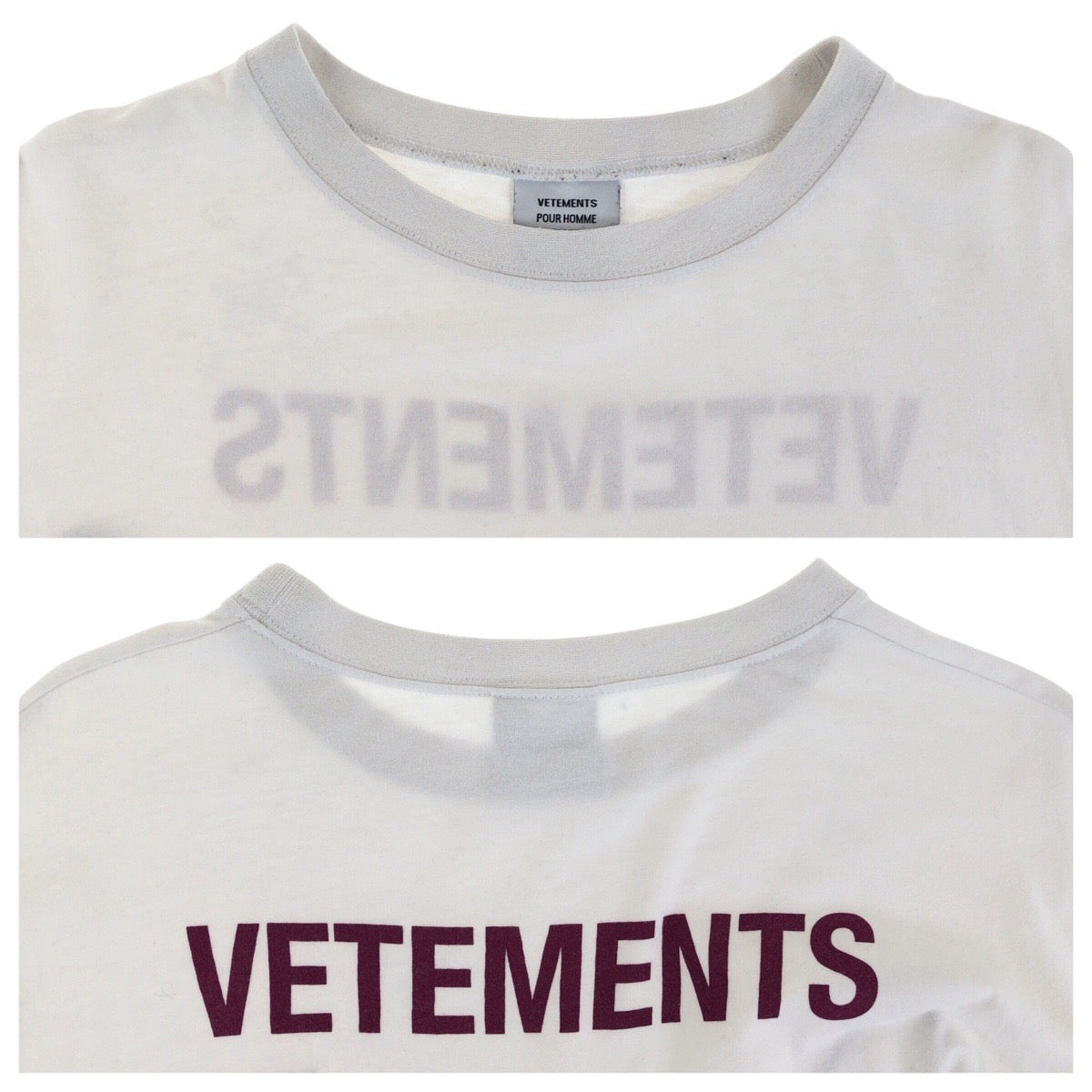 18060
VETEMENTS ヴェトモン コットン 半袖Ｔシャツ  メンズ AB13
