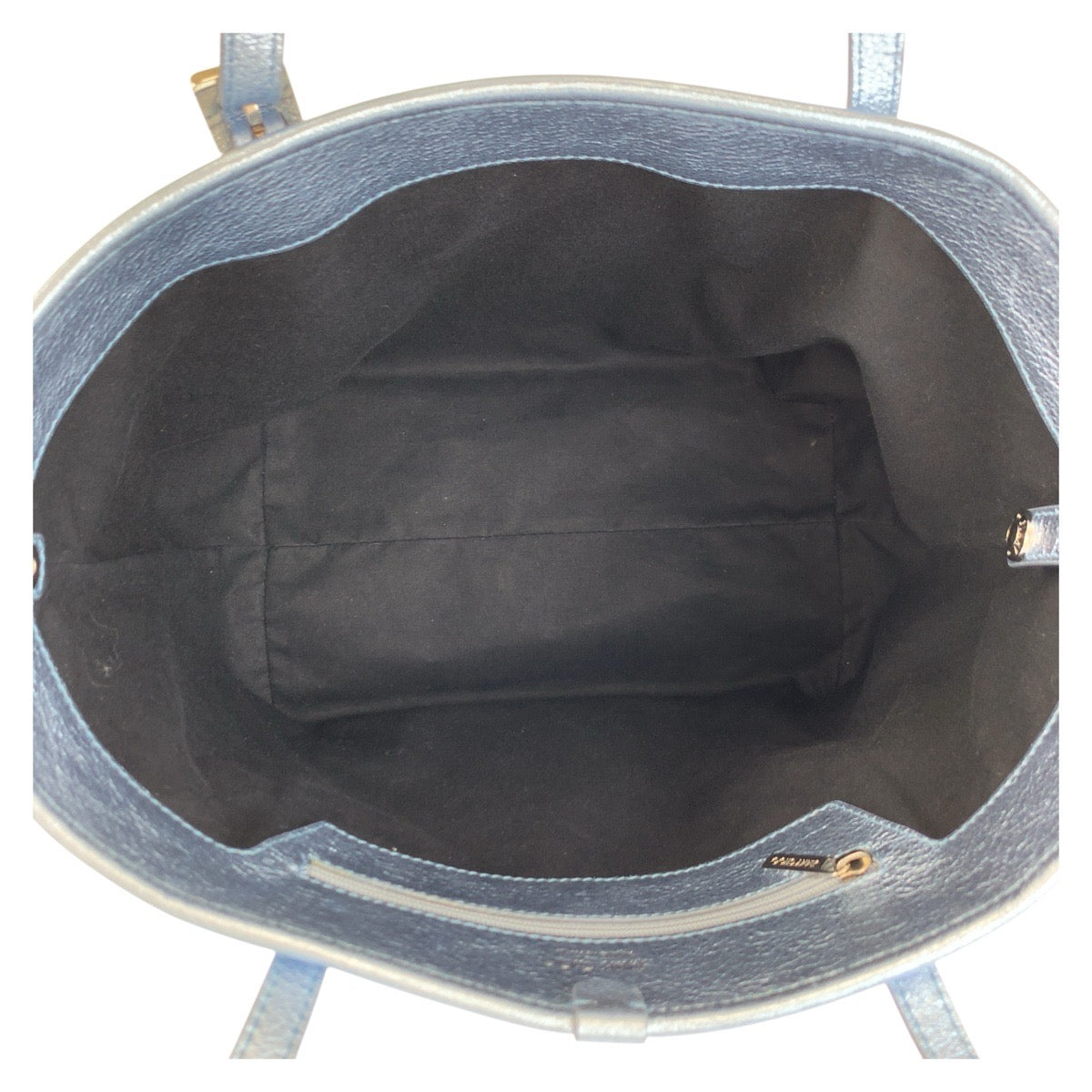 18063
JIMMY CHOO ジミーチュウ スタースタッズ サシャ ブルー シルバー金具 レザー トートバッグ ハンドバッグ  レディース ABP46