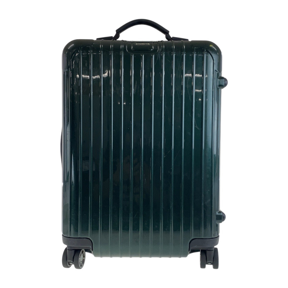 18066
RIMOWA リモワ サルサ キャビンS マルチホイール 31L グリーン ブラック 黒 / ポリカーボネイト キャリーケース スーツケース  メンズ AB58