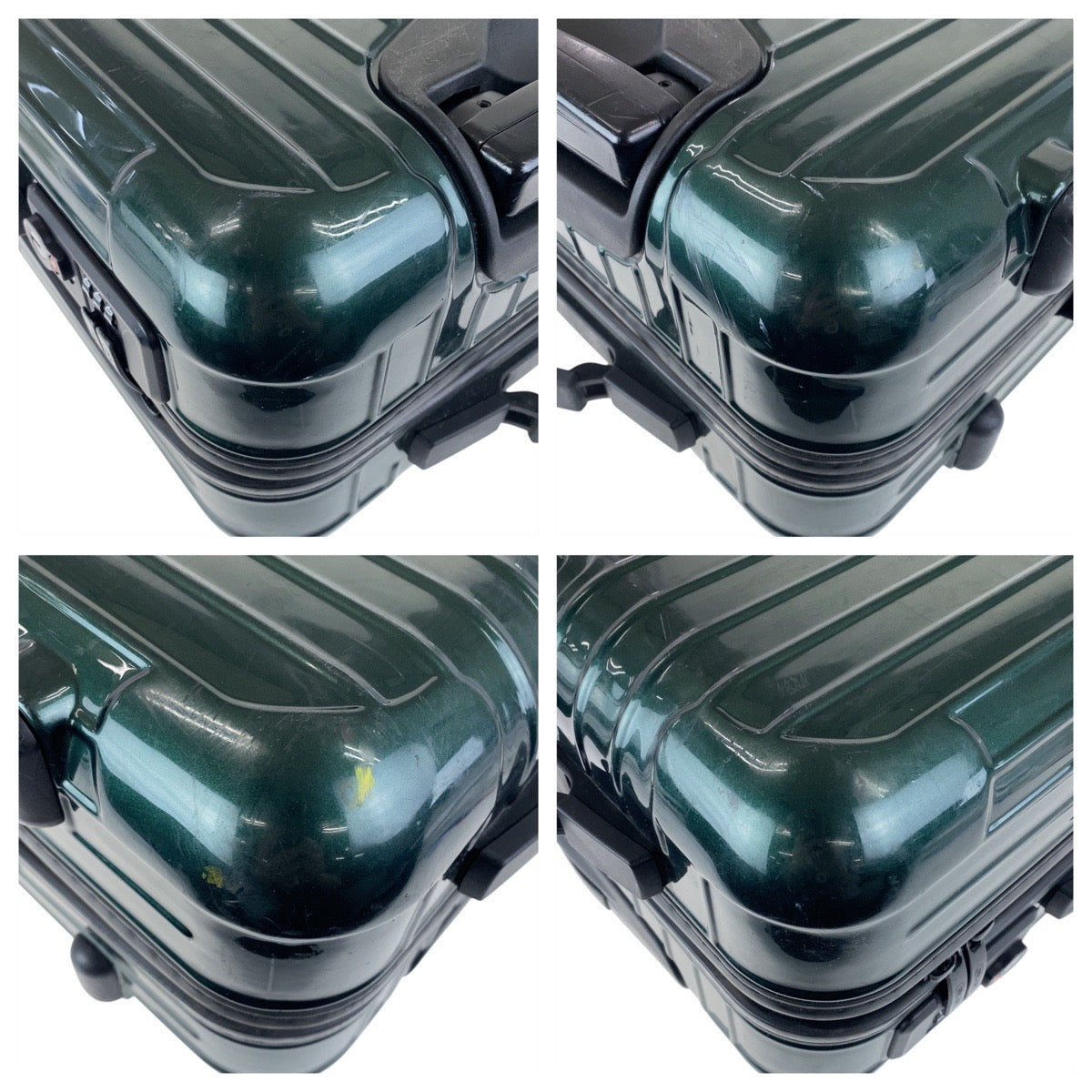 18066
RIMOWA リモワ サルサ キャビンS マルチホイール 31L グリーン ブラック 黒 / ポリカーボネイト キャリーケース スーツケース  メンズ AB58