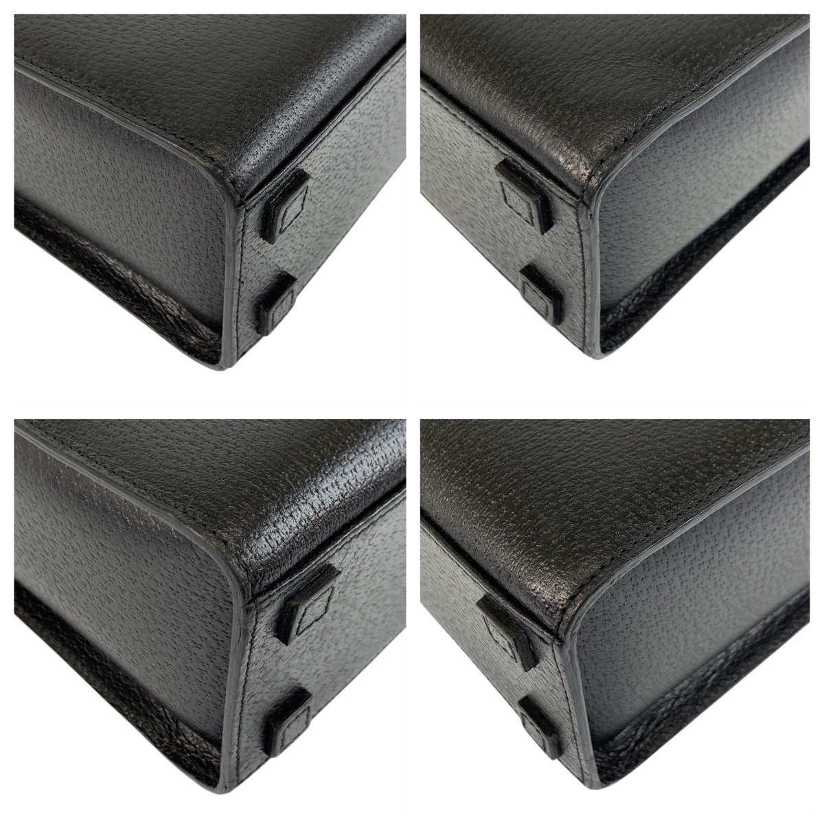 18084
GUCCI グッチ バンブー ブラック 黒 ゴールド金具 レザー 002 1035 ハンドバッグ トートバッグ ショルダーバッグ 2way  レディース A58