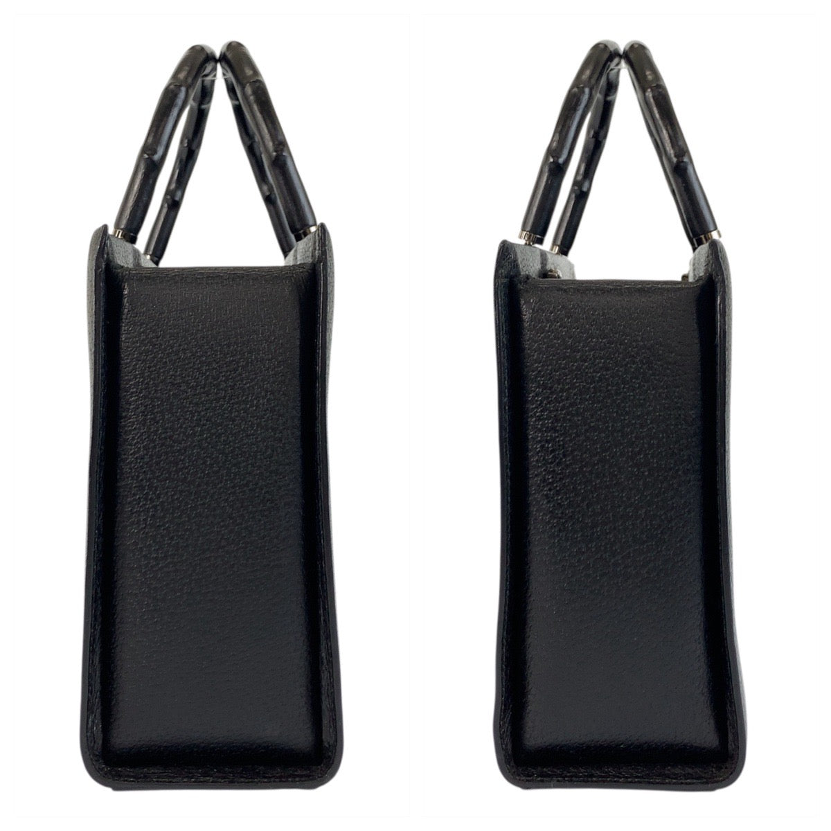 18084
GUCCI グッチ バンブー ブラック 黒 ゴールド金具 レザー 002 1035 ハンドバッグ トートバッグ ショルダーバッグ 2way  レディース A58