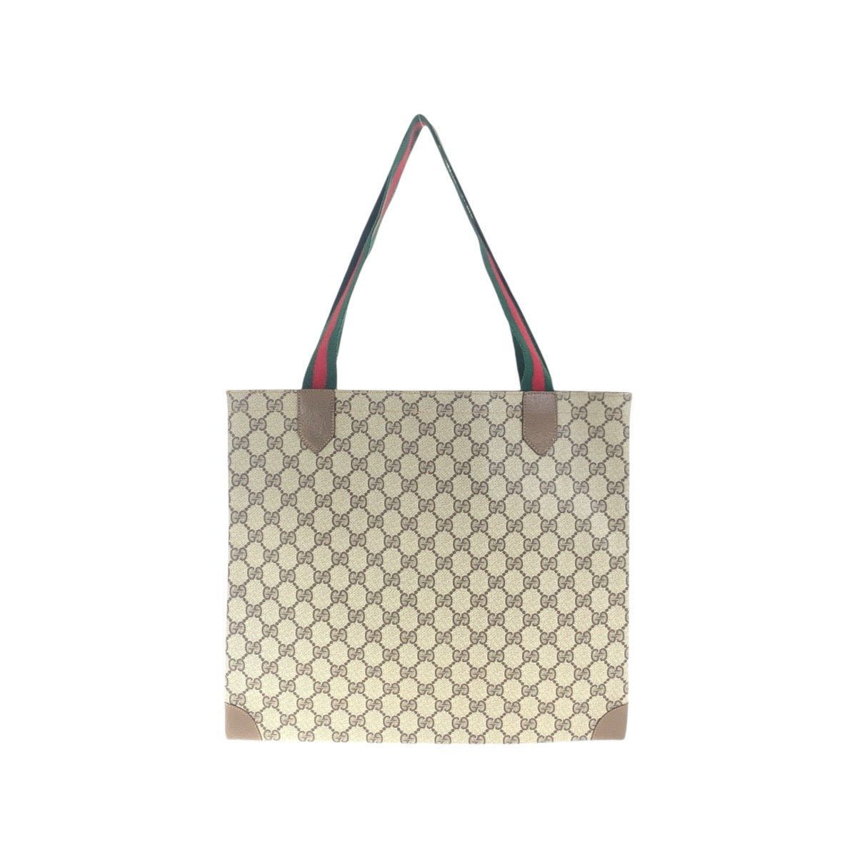18088
GUCCI グッチ ヴィンテージ シェリーライン オールドグッチ ベージュ ブラウン ゴールド金具 GGスプリームキャンバス 002.63.0048 トートバッグ ショルダーバック  レディース ABP40