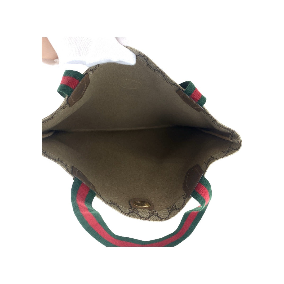 18088
GUCCI グッチ ヴィンテージ シェリーライン オールドグッチ ベージュ ブラウン ゴールド金具 GGスプリームキャンバス 002.63.0048 トートバッグ ショルダーバック  レディース ABP40