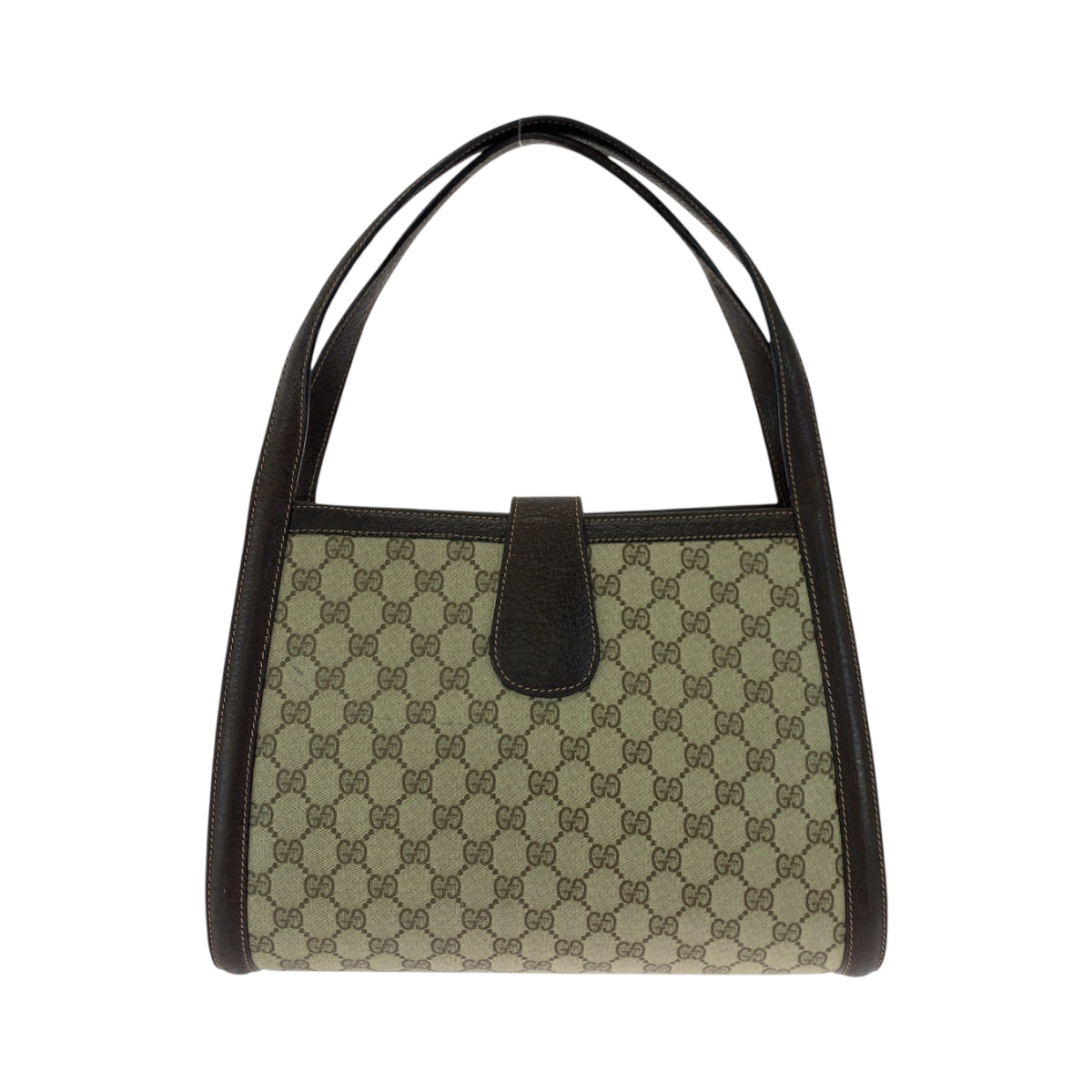 18091
GUCCI グッチ オールドグッチ ベージュ ブラウン ゴールド金具 GGスプリームキャンバス ショルダーバッグ 肩掛け  レディース ABP40