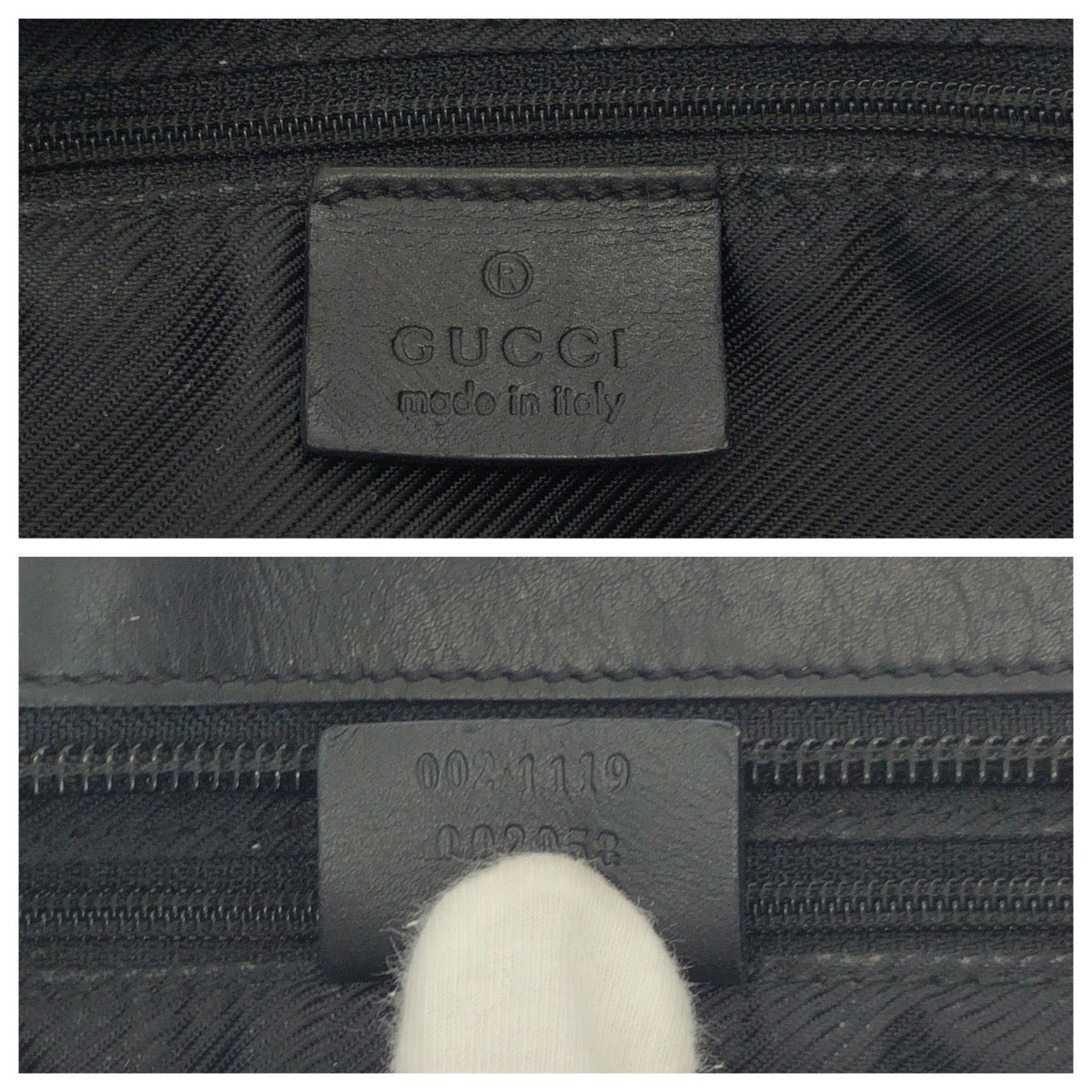 18097
GUCCI グッチ ブラック 黒 シルバー金具 GGキャンバス 002 1119 トートバッグ ハンドバッグ  レディース AB35